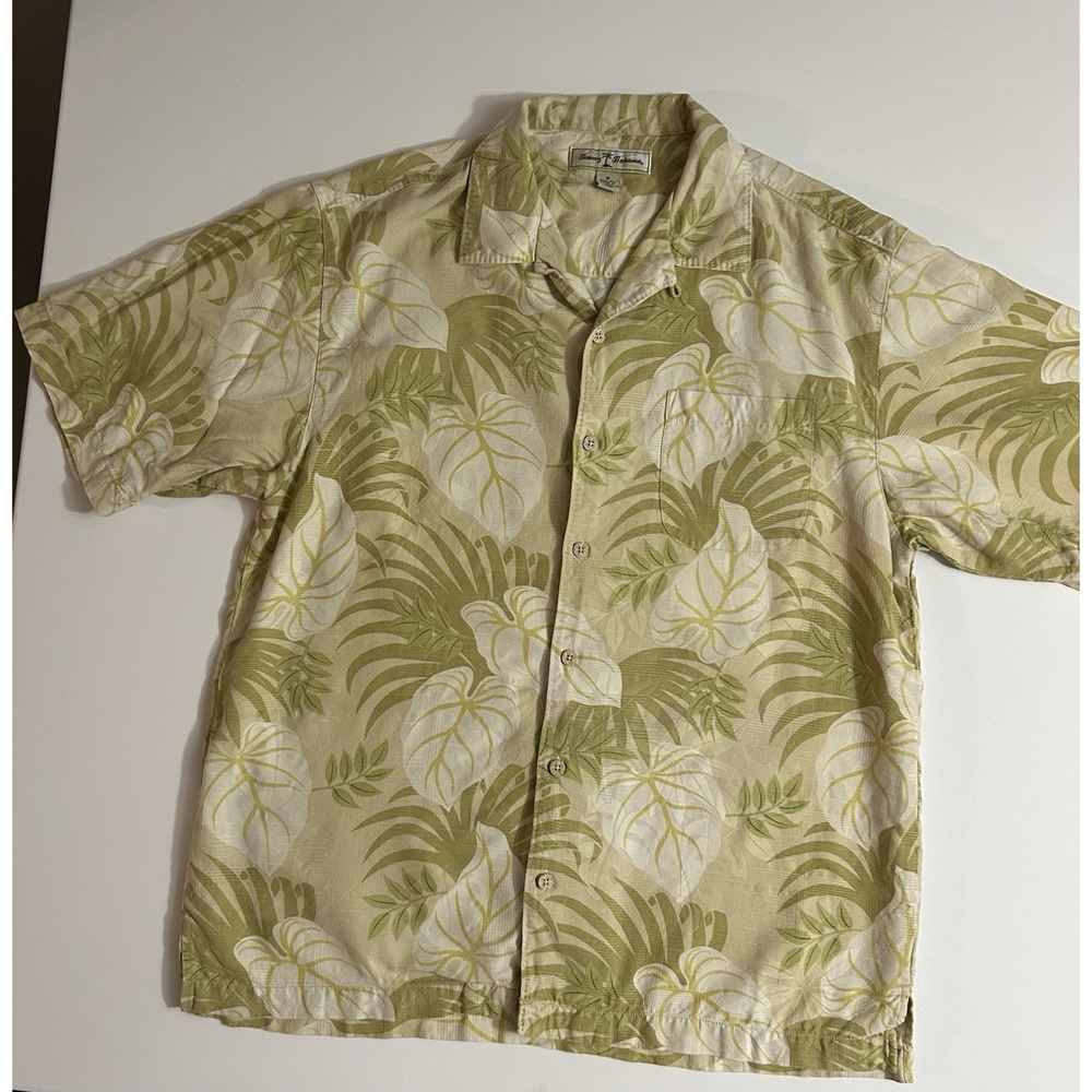 Tommy Bahama 100% Silk Tropical Shirt – Size M